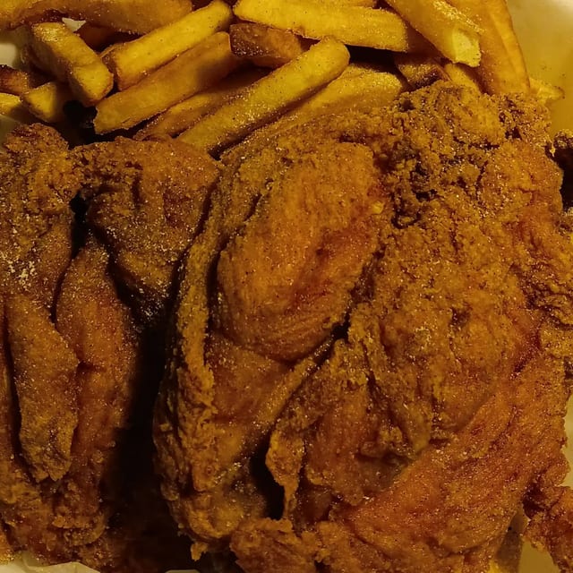 3 Legs with Fries.