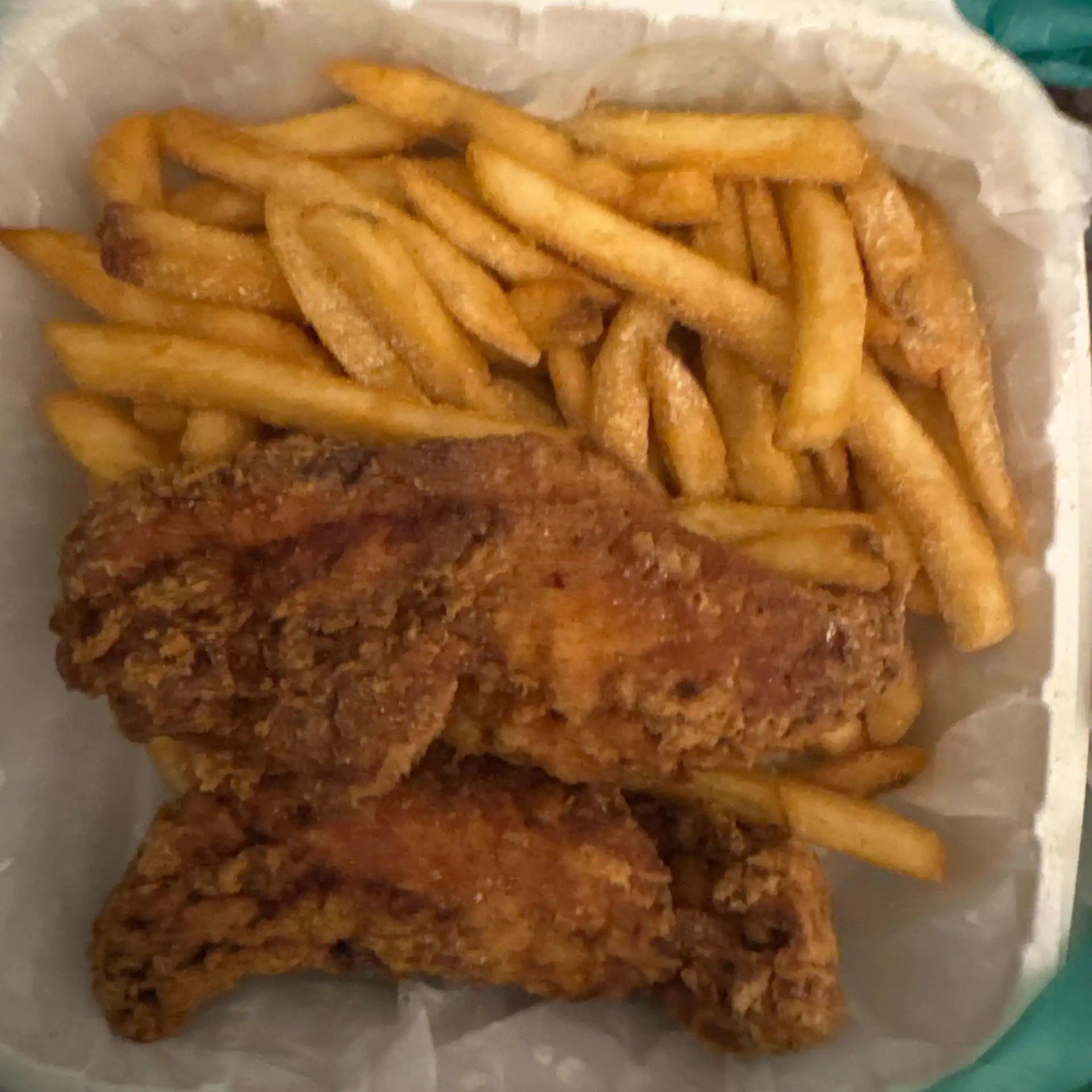 2 Pcs Chicken Tenders.
