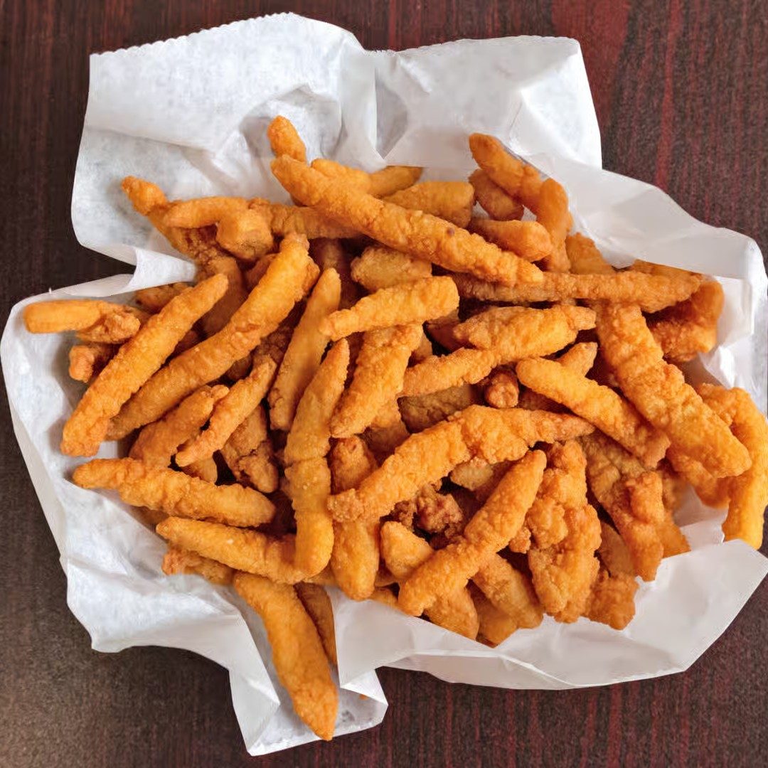 Fried Clam Strips.